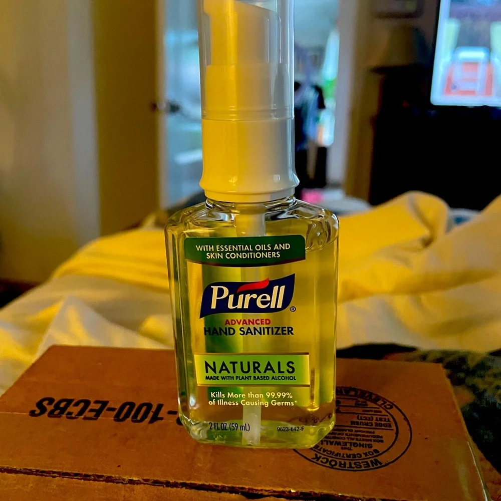6 Purell Advanced Naturals Hand Sanitizer- 2 fl oz each - Picture 1 of 3